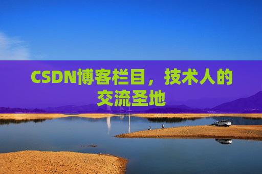 CSDN博客栏目，技术人的交流圣地